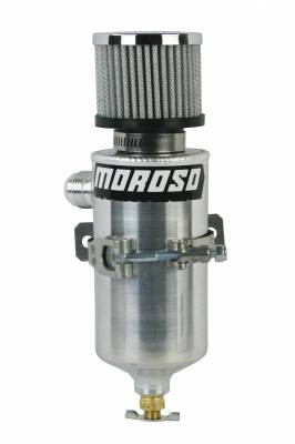 Crankcase Ventilation System - Crankcase Breather Bottle - Moroso - Moroso Breather Tank, Vac Pump - 85465
