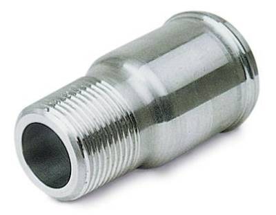 Hoses and Pipes - Engine Coolant Fitting - Moroso - Moroso Fitting, 1 in. Npt To 1-1/2 in. Hose - 63542