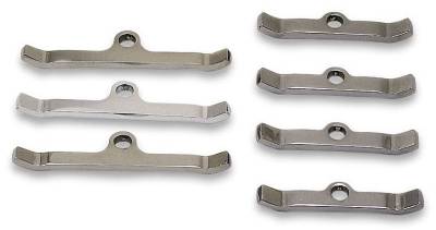 Cylinder Block Components - Engine Valve Cover Hold Down Tab - Moroso - Moroso Hold Down, V/C, Big Block Chevy, Chr - 68516