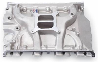 Cylinder Block Components - Engine Intake Manifold - Edelbrock - Performer 390 Intake Manifold for Ford FE, Satin Finish - 2105