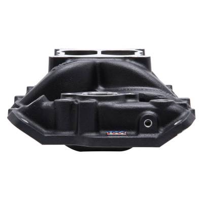 Edelbrock - Performer Air-Gap Intake Manifold for 1955-86 Small-Block Chevy, Black Finish - 26013 - Image 5