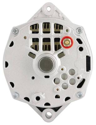 Alternator / Generator and Related Components - Alternator - Powermaster - Powermaster Alternator GM 12SI Natural 100A 1V Pulley 1 or 3 Wire - 7294