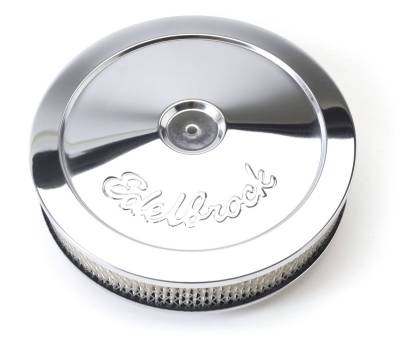 Edelbrock - Pro-Flo Chrome 10" Round Air Cleaner with 3" Paper Element - 1208 - Image 3