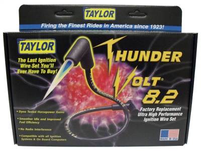 Taylor Cable - Thundervolt 8.2 custom 8 cyl red - 82244 - Image 2