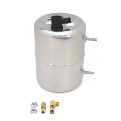 Zinc Plated and Polished Aluminum Vacuum Canister - 5201