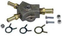 Moroso Fuel Block Kit, 1/2 in. Outlets - 65170