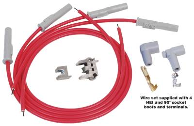 MSD - Wire Set, SC 4Cyl MulAng Plug, Sockt/HEI - 31159