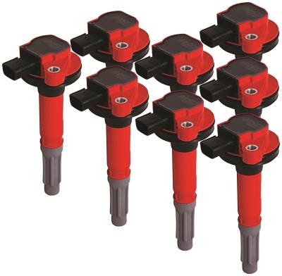Ignition Coil - Ignition Coil - MSD - Coils, Ford 5.0L 4-valve 11-16, 8 Pack - 82488