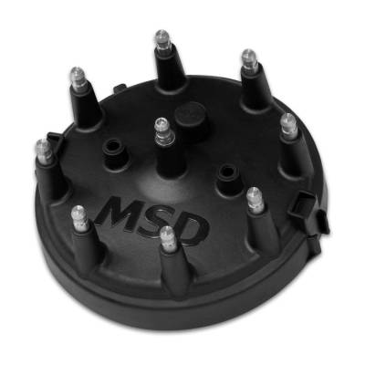 MSD - Dist Cap, Black Ford HEI - 84083