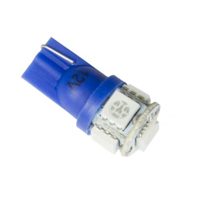 LED BULB, REPLACEMENT, T3 WEDGE, BLUE - 3286