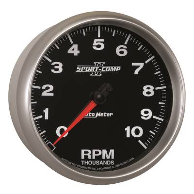 AutoMeter - GAUGE, TACHOMETER, 5", 10K RPM, IN-DASH, SPORT-COMP II - 3698 - Image 4
