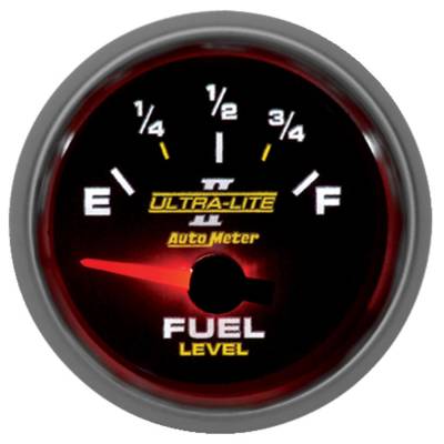 AutoMeter - GAUGE, FUEL LEVEL, 2 1/16", 0OE TO 90OF, ELEC, ULTRA-LITE II - 4913 - Image 2