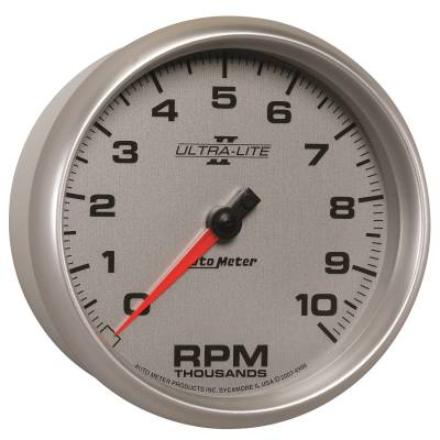 AutoMeter - GAUGE, TACHOMETER, 5", 10K RPM, IN-DASH, ULTRA-LITE II - 4998 - Image 4