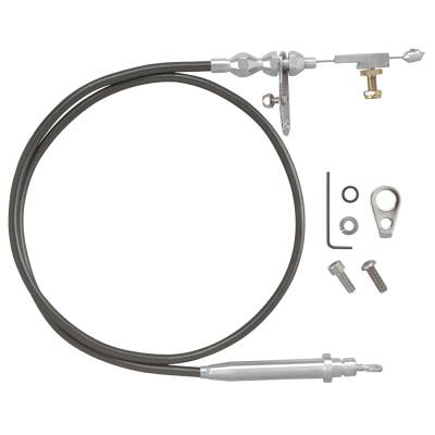 Cylinder Block Components - Throttle Cable and Automatic Transmission Kickdown Cable Bracket - Lokar - Lokar Hi-Tech Ford C-6 Kickdown Kit - KD-20C6HT
