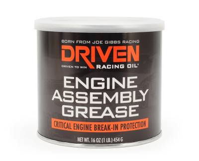 Functional Fluid, Lubricant, Grease (including Additives) - Engine Oil - Driven Racing Oil - Assembly Grease, 1 lb Tub - 00728