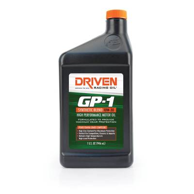 Driven Racing Oil - GP-1 Synthetic Blend 10W-30 - Quart - 19306