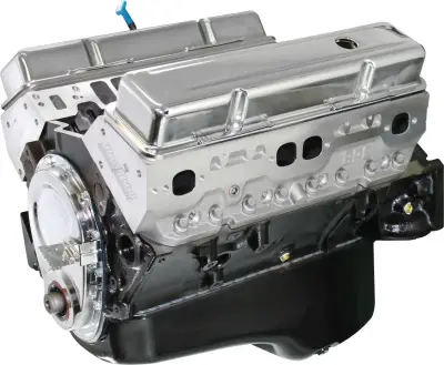 Blue Print Engines - New Block Casting 383 CI Stroker Crate Engine - Long Block - Aluminum Heads - Roller Cam - BP38318CT1- $5199.00